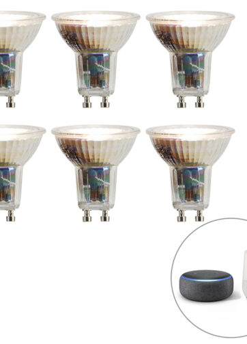Sada 6 inteligentných GU10 stmievateľných v Kelvinových LED žiarovkách 4