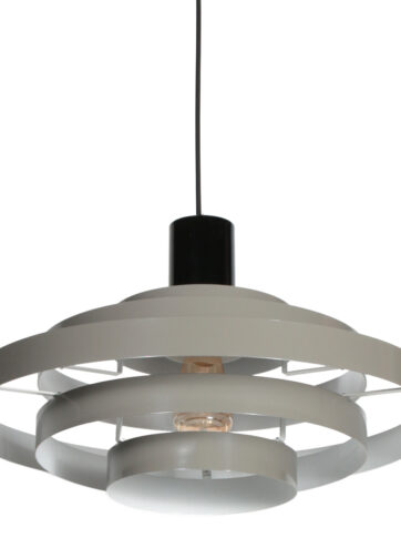 Retro hanglamp groen rond - Halo Cirque